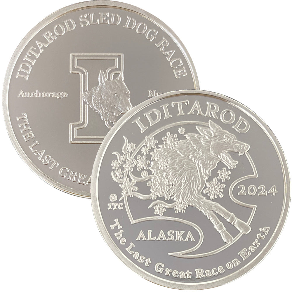 2024 Silver Coin Iditarod