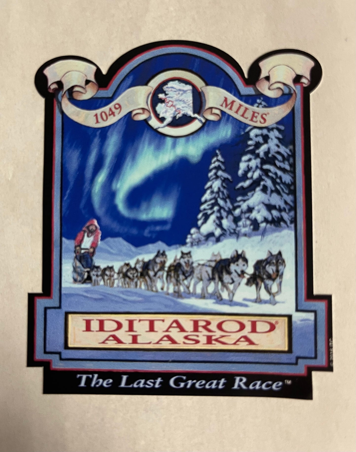 Northern Lights and Team Sticker