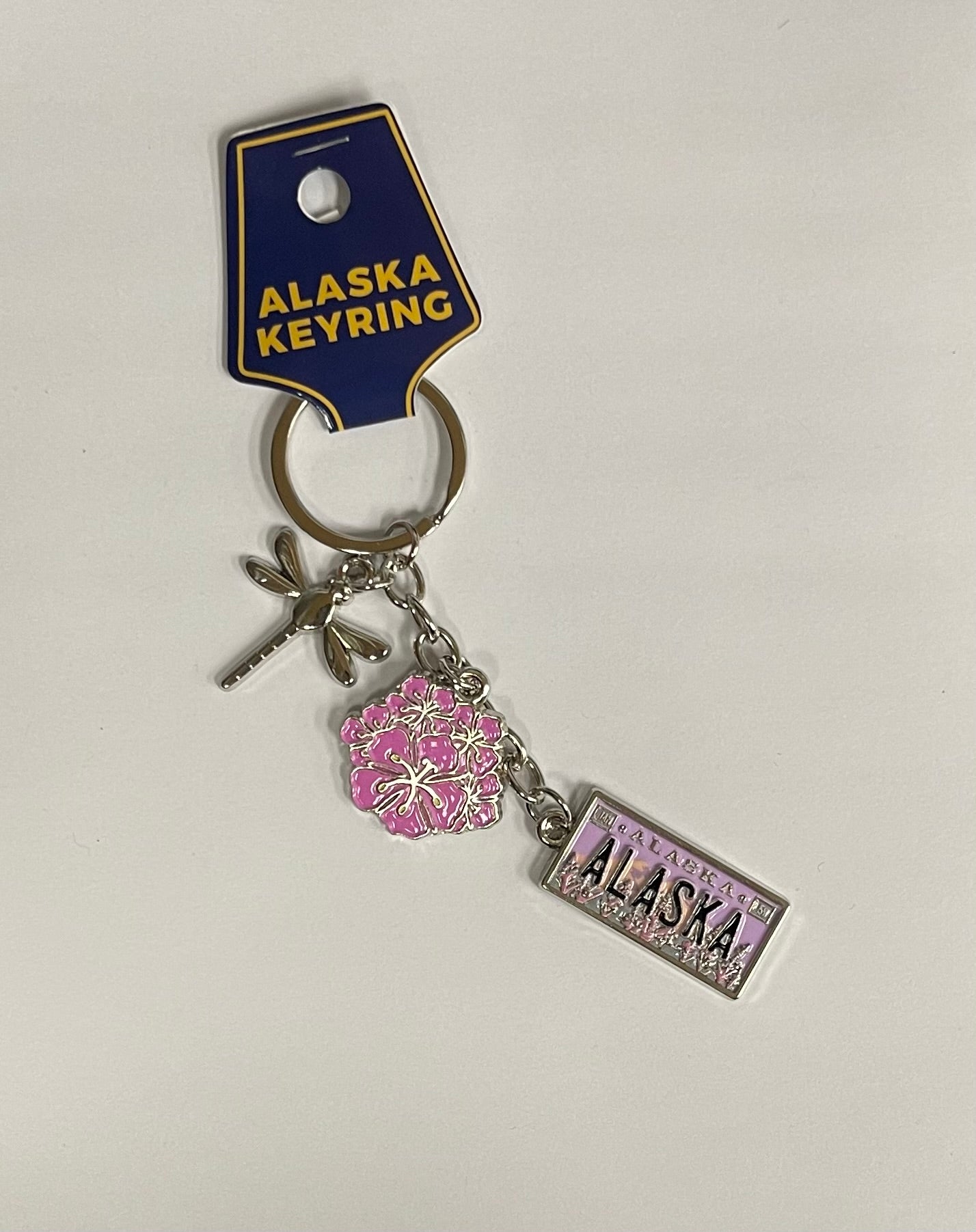 Fireweed Charm Keychain