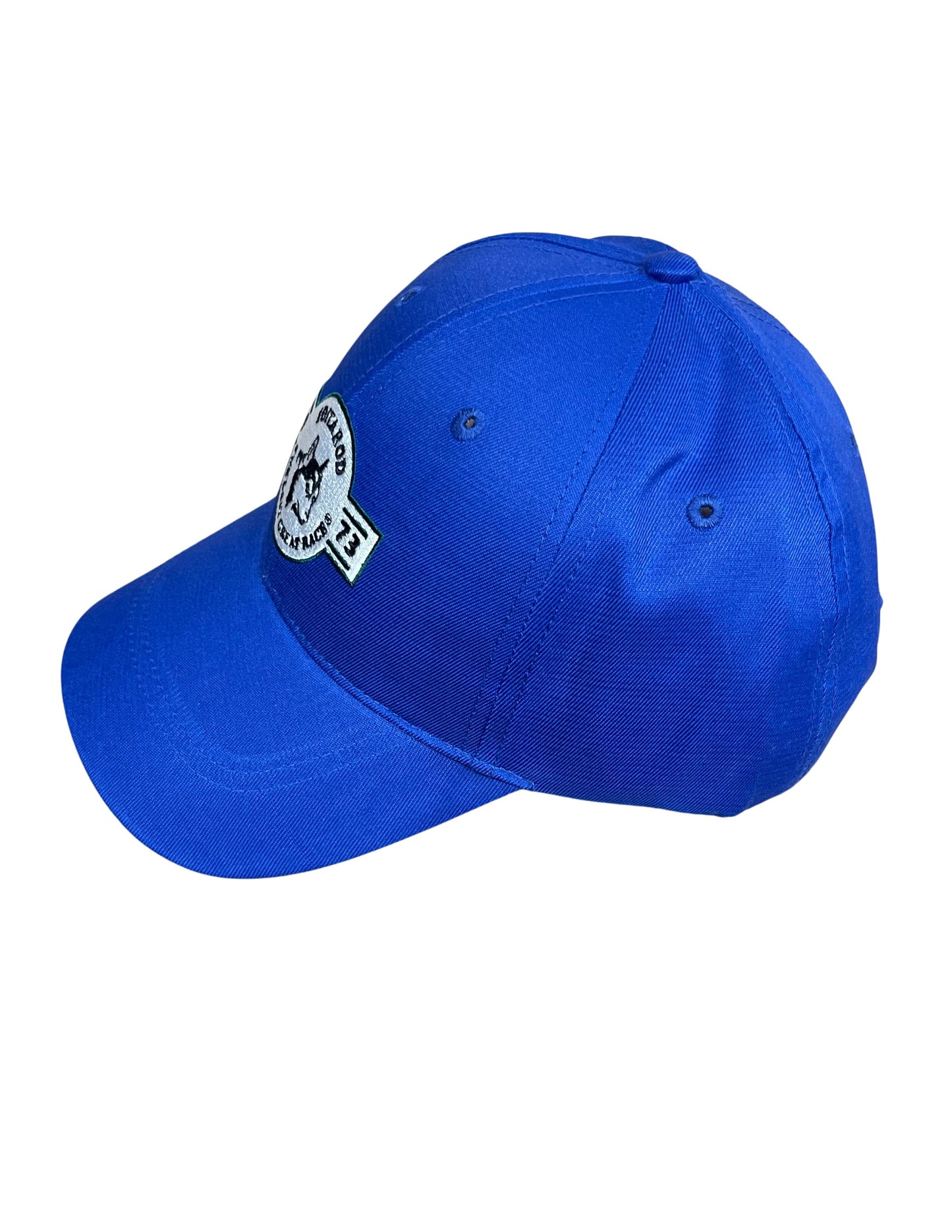 Embroidered Husky Logo Baseball Cap - Blue