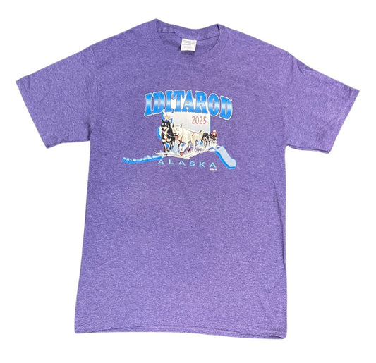 2025 T Shirt Heather Purple