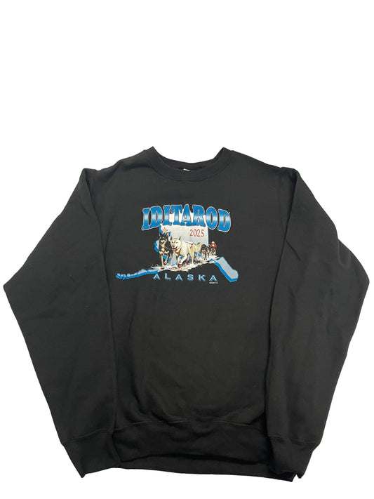 2025 Crew Neck Sweatshirt Black