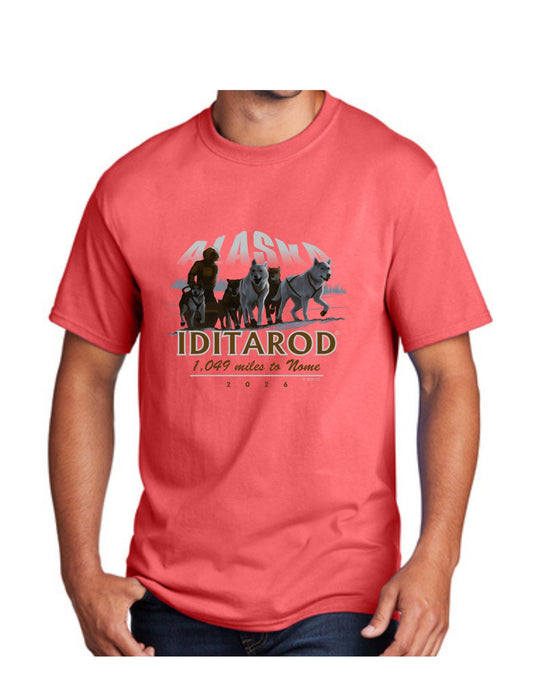 2026 T Shirt - Coral