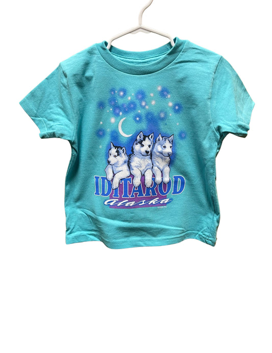 3 Pup Toddler T - Caribbean