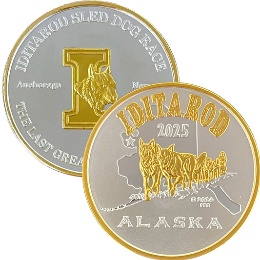 2025 Coin Double Sided Gold Relief