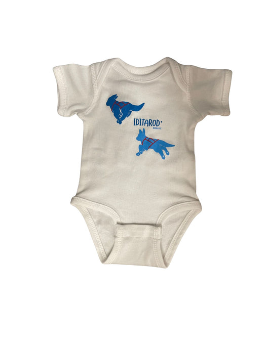 Blue Dog Onesie