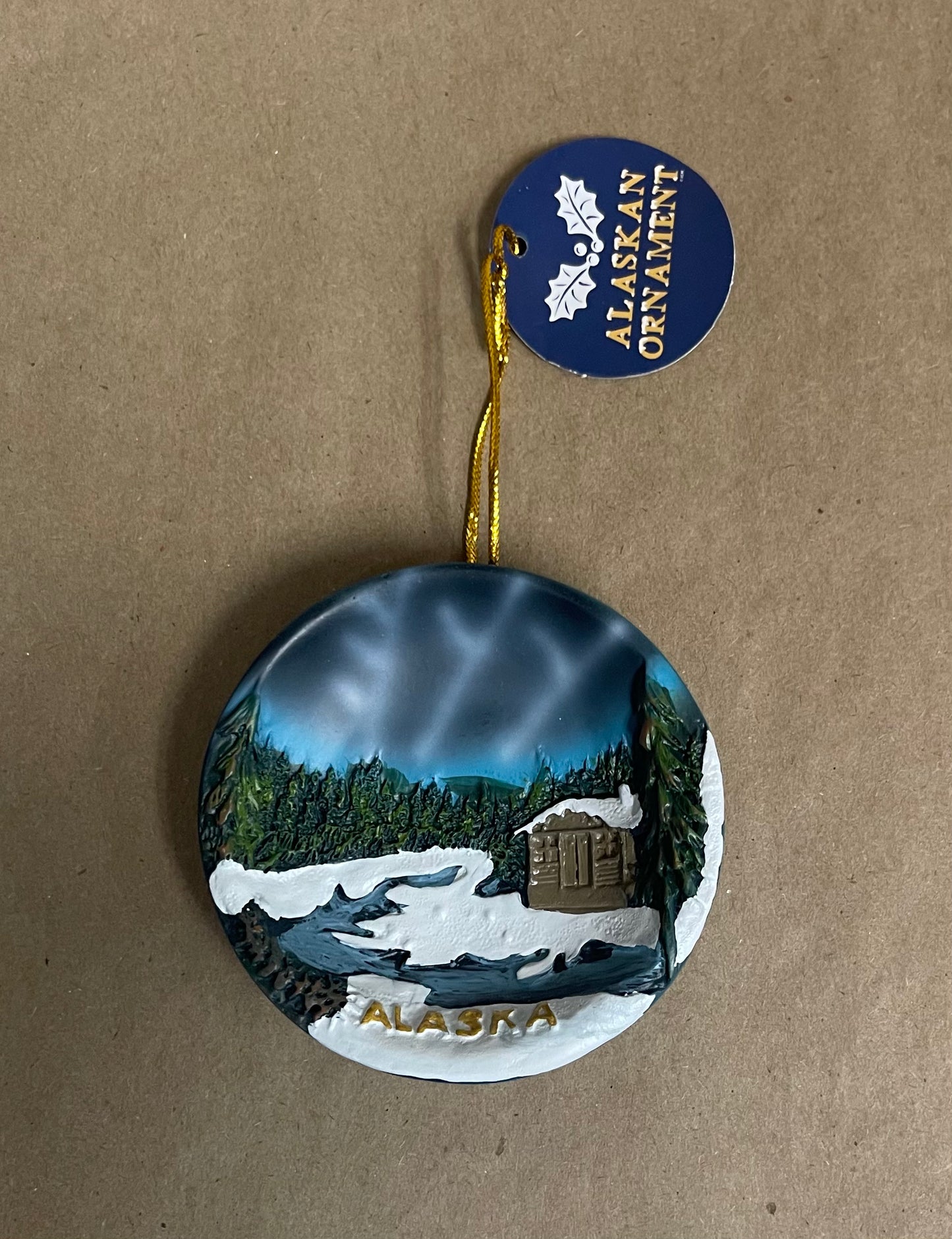 Cabin Plate Ornament