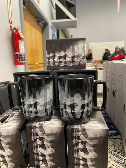 Silhouette Design Wrap Mug