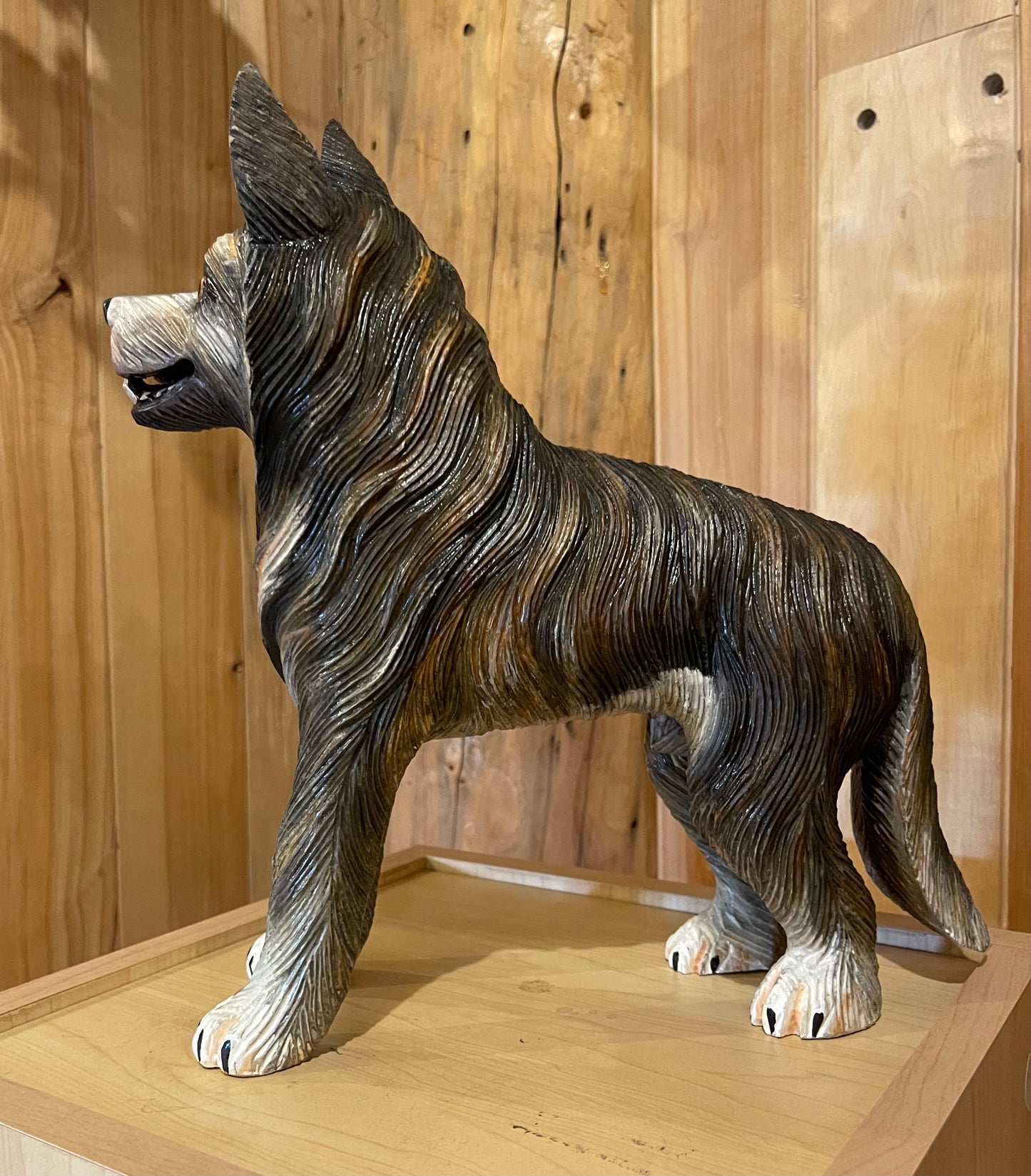 3D Dog Statue