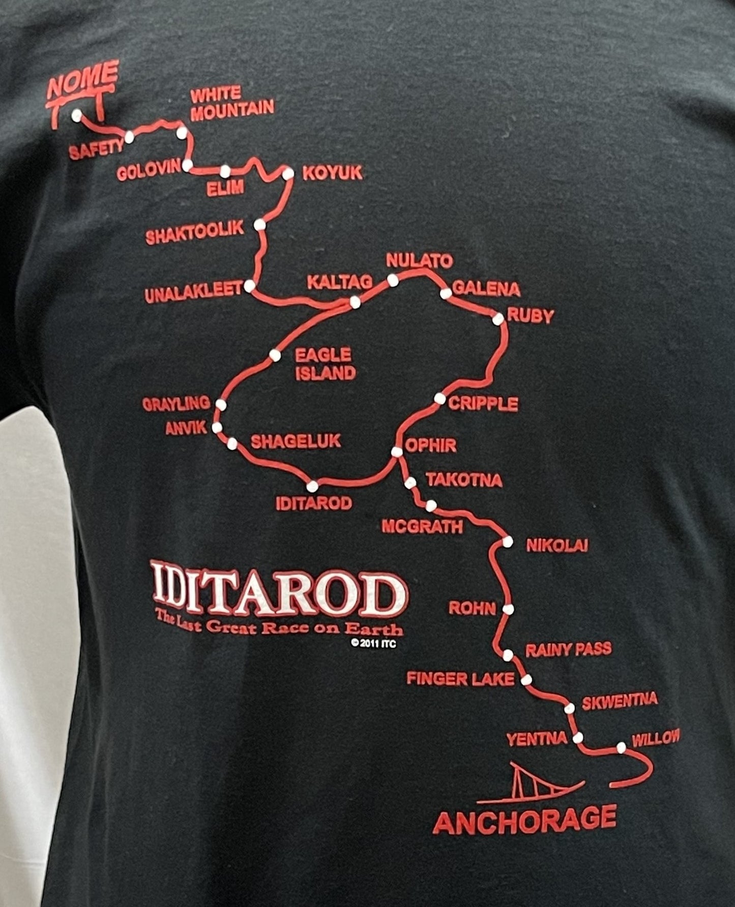 Map T shirt
