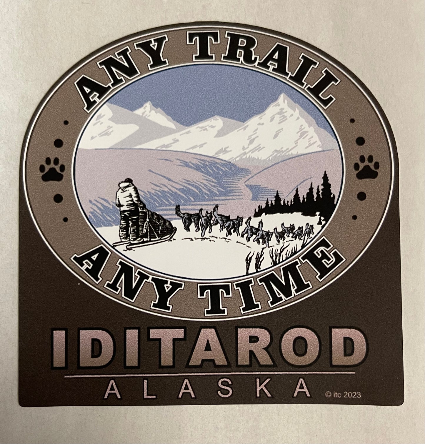 Any Trail Any Time sticker