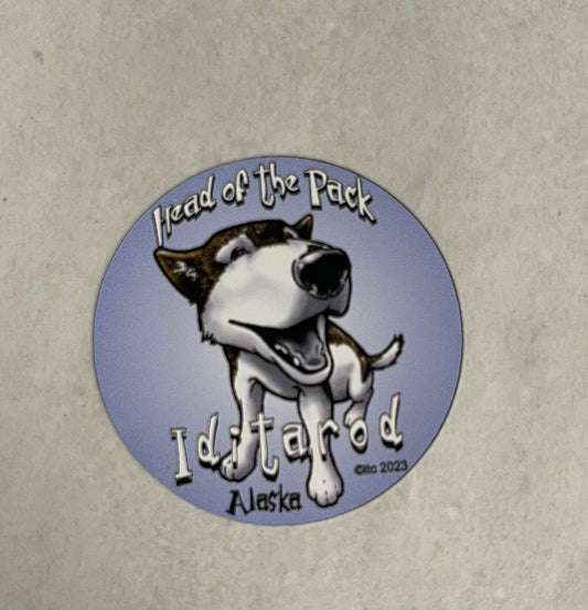 Head of the Pack sticker