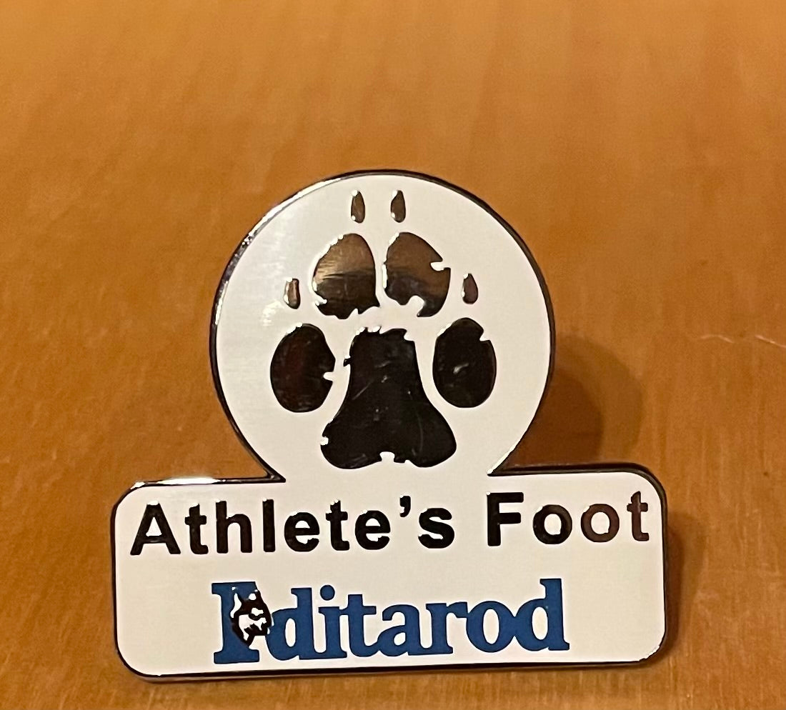Athlete's Foot Pin