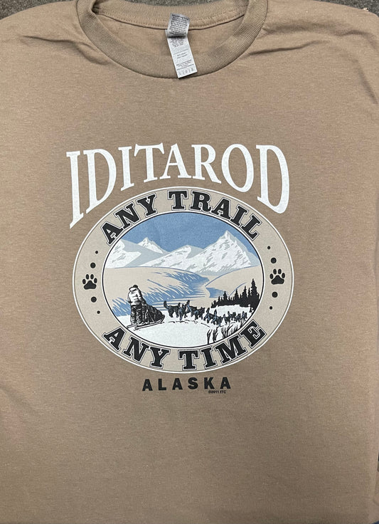 Any Trail, Any Time T shirt