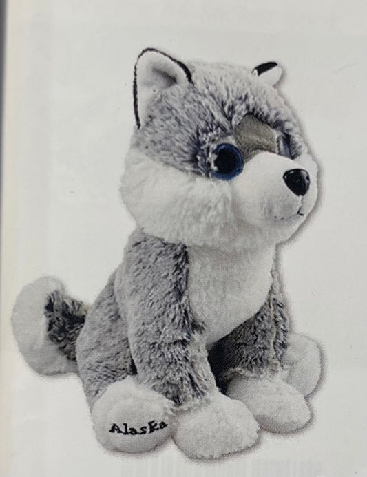 Plush Big Eye husky