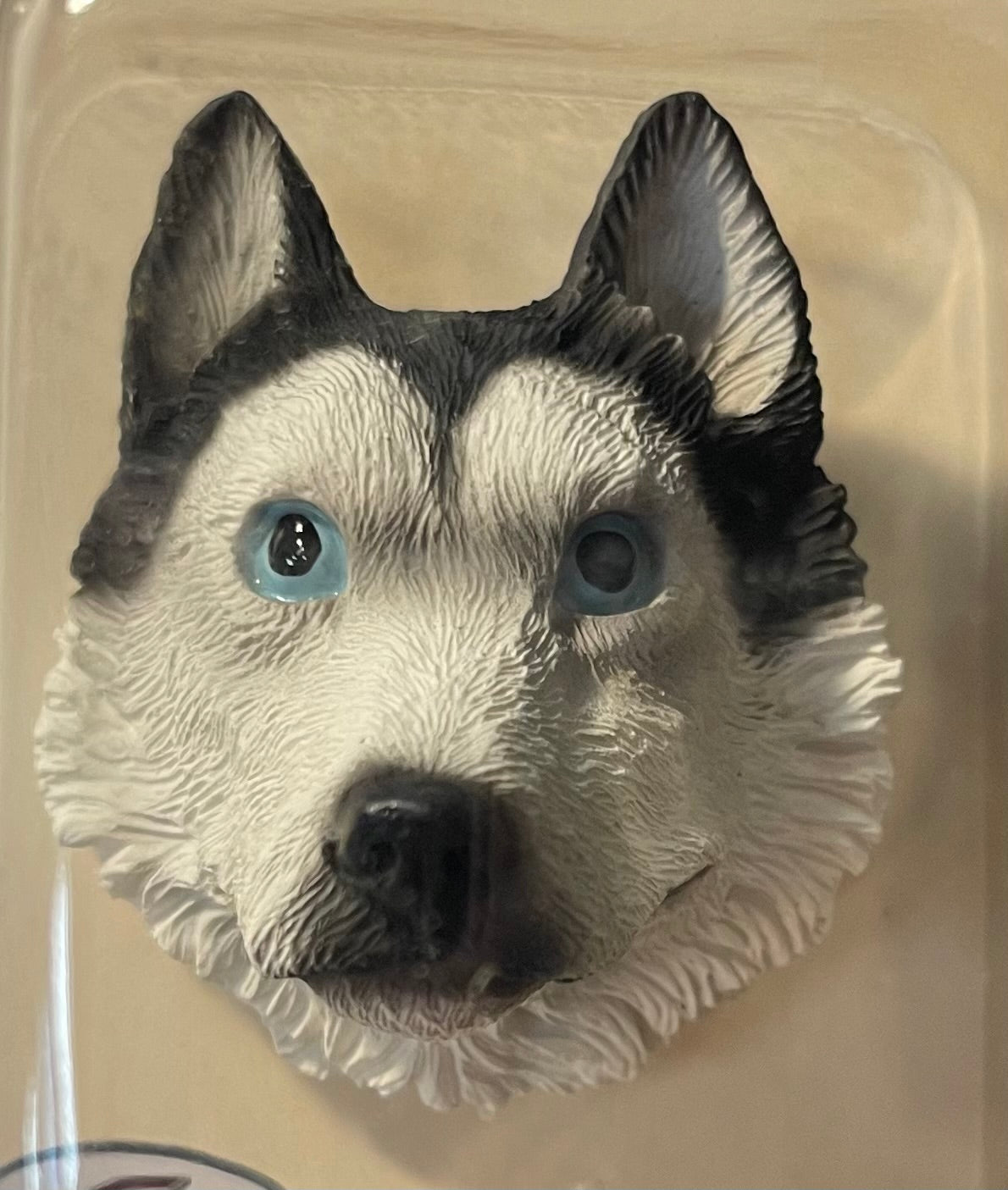 3D Husky Head Magnet