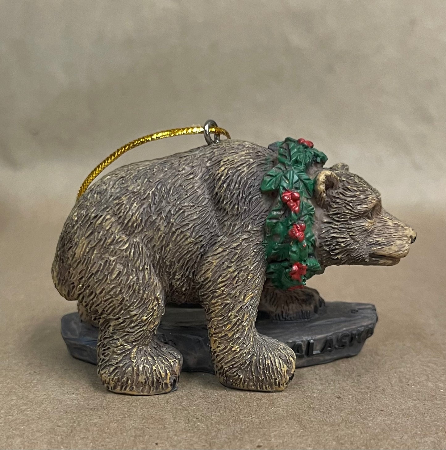 Grizzly Bear Ornament