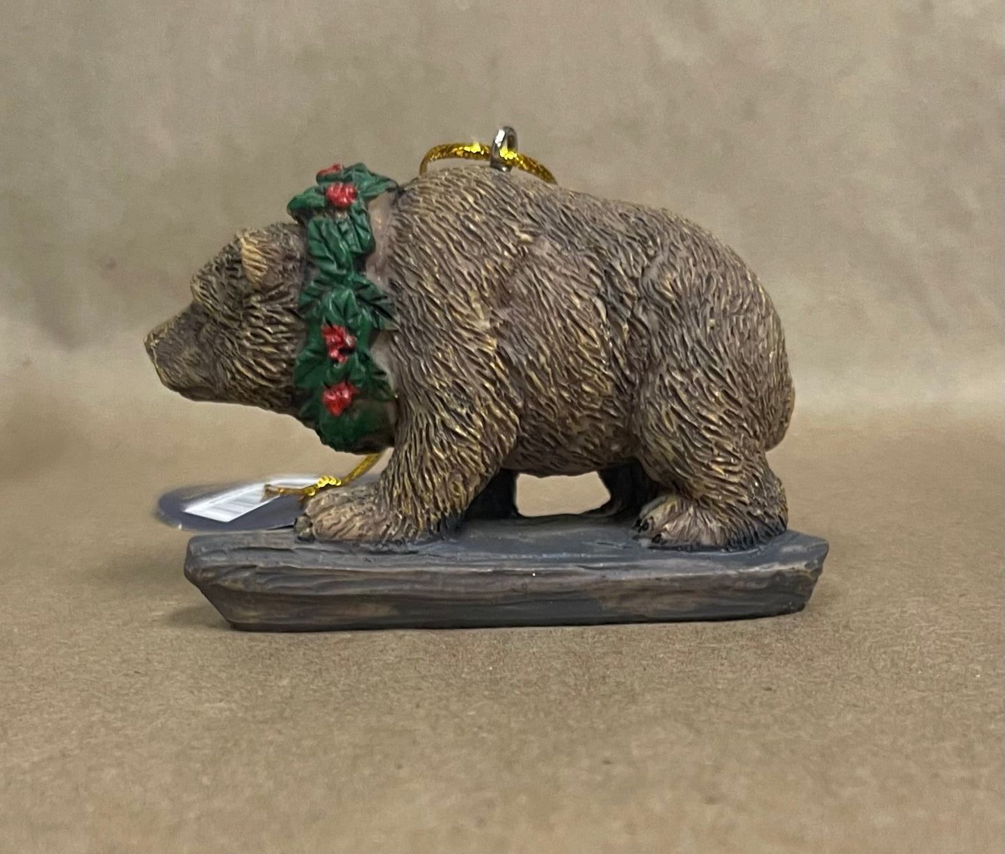 Grizzly Bear Ornament