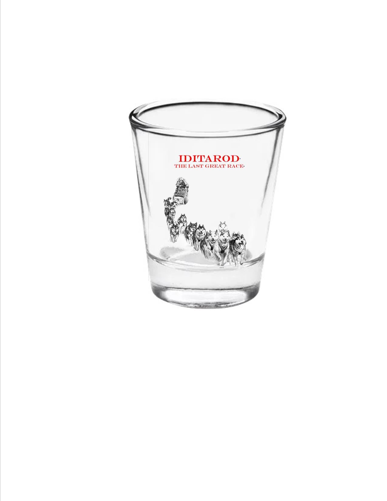 Iditarod Shot Glass