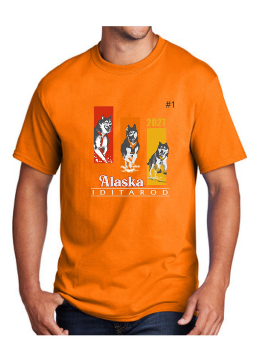 2027 T Shirt - Orange