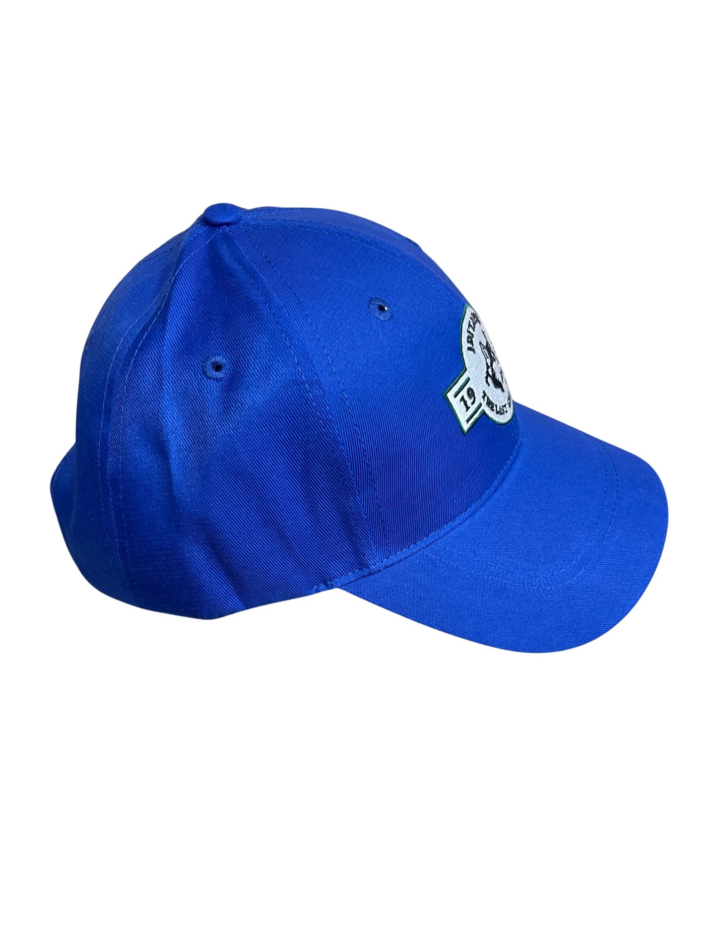 Embroidered Husky Logo Baseball Cap - Blue