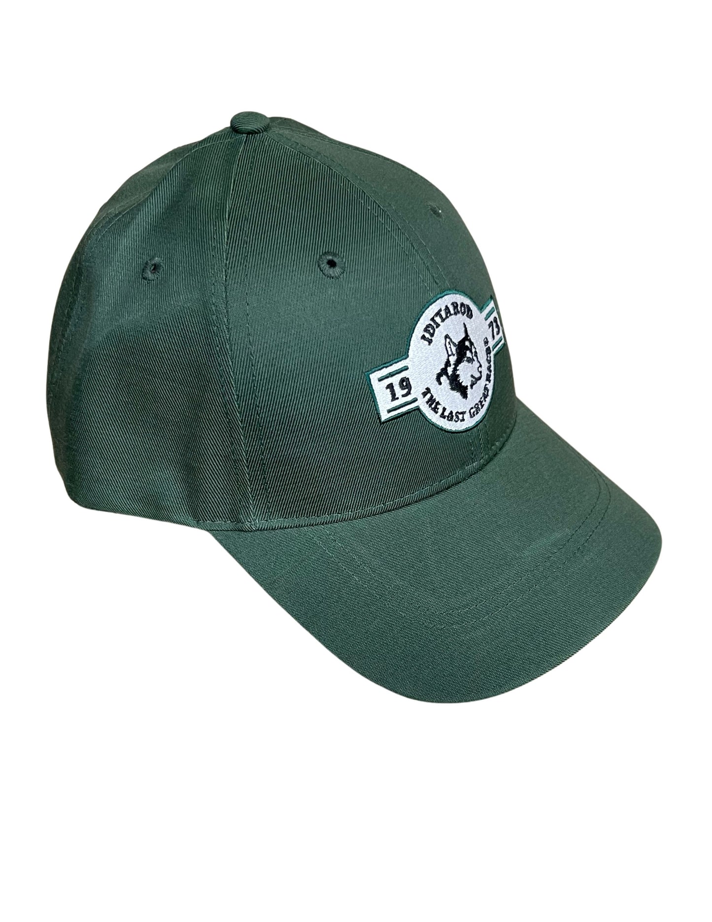 Embroidered Husky Logo Baseball Cap - Green