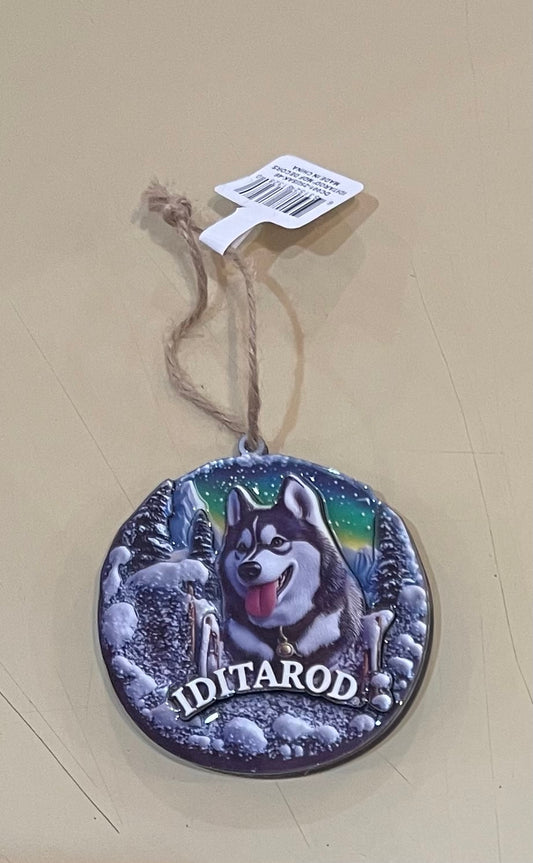 Single Husky Ornament