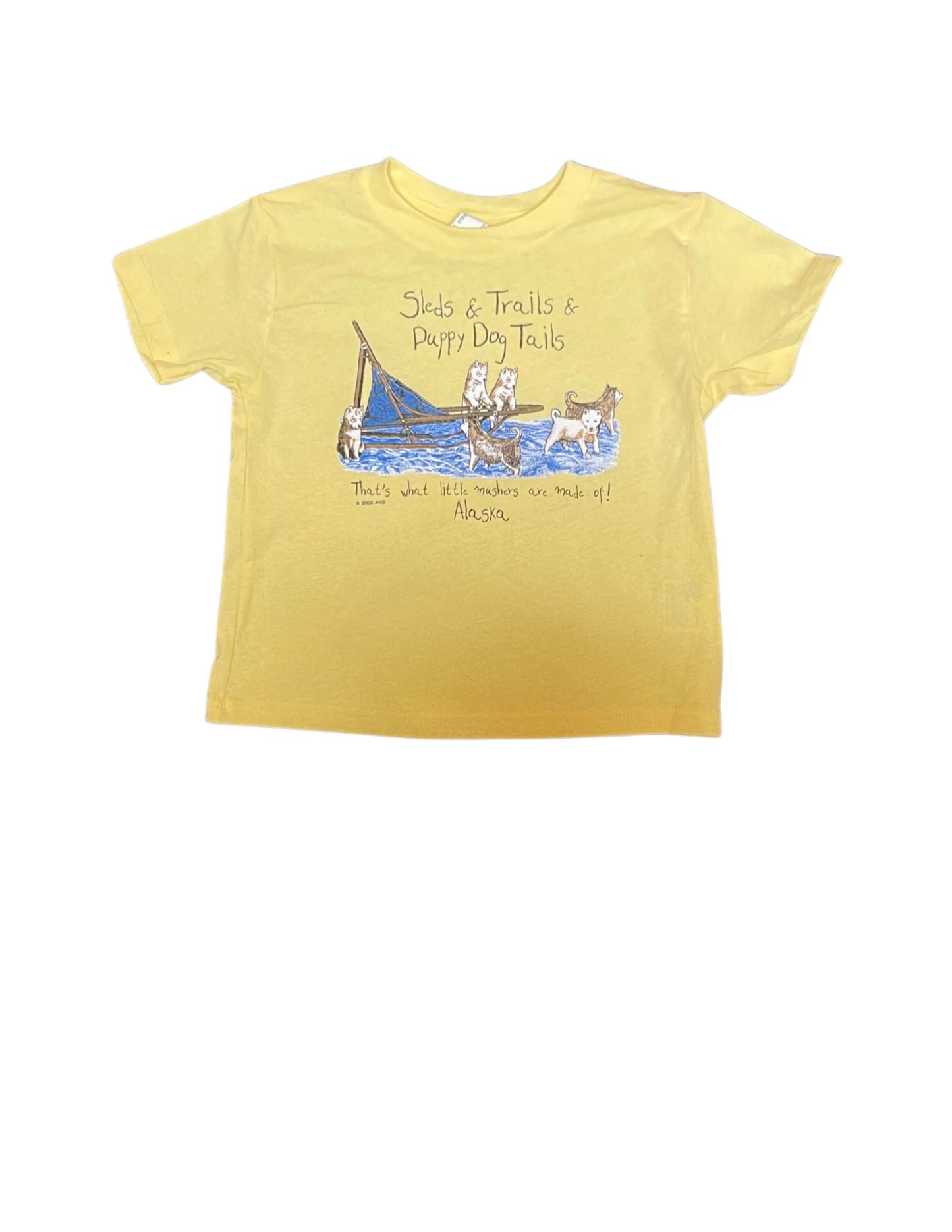 Sleds and Trails Toddler T - Banana