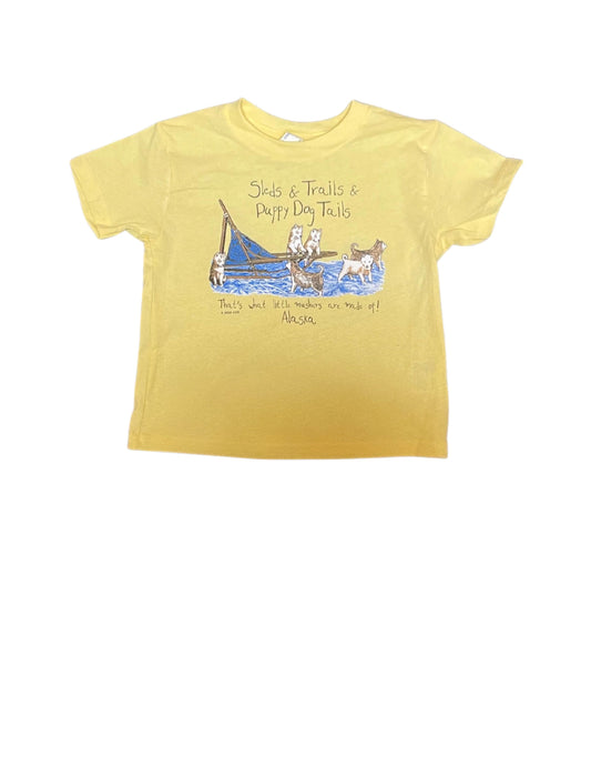 Sleds and Trails Toddler T - Banana