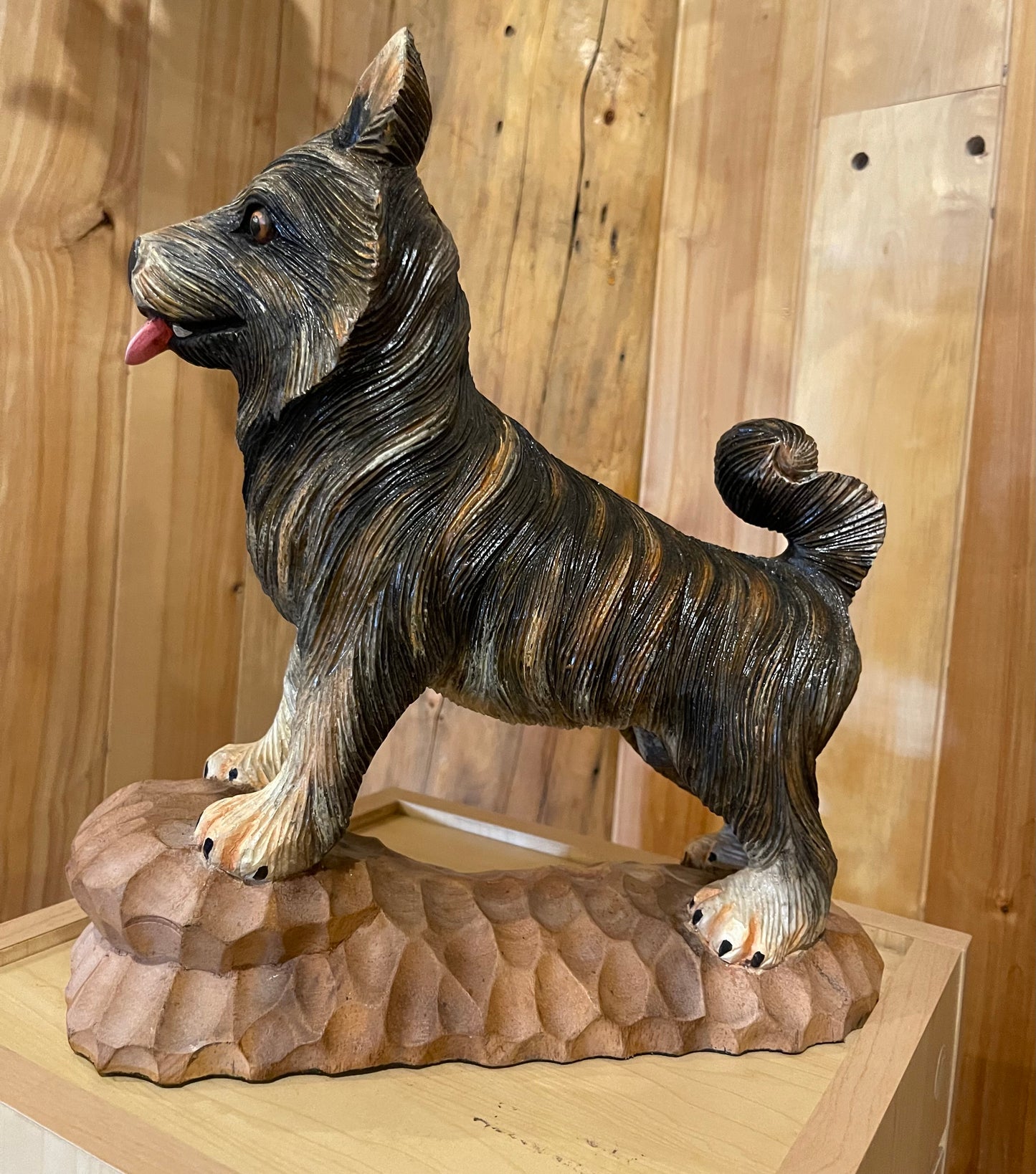 3D Dog Statue